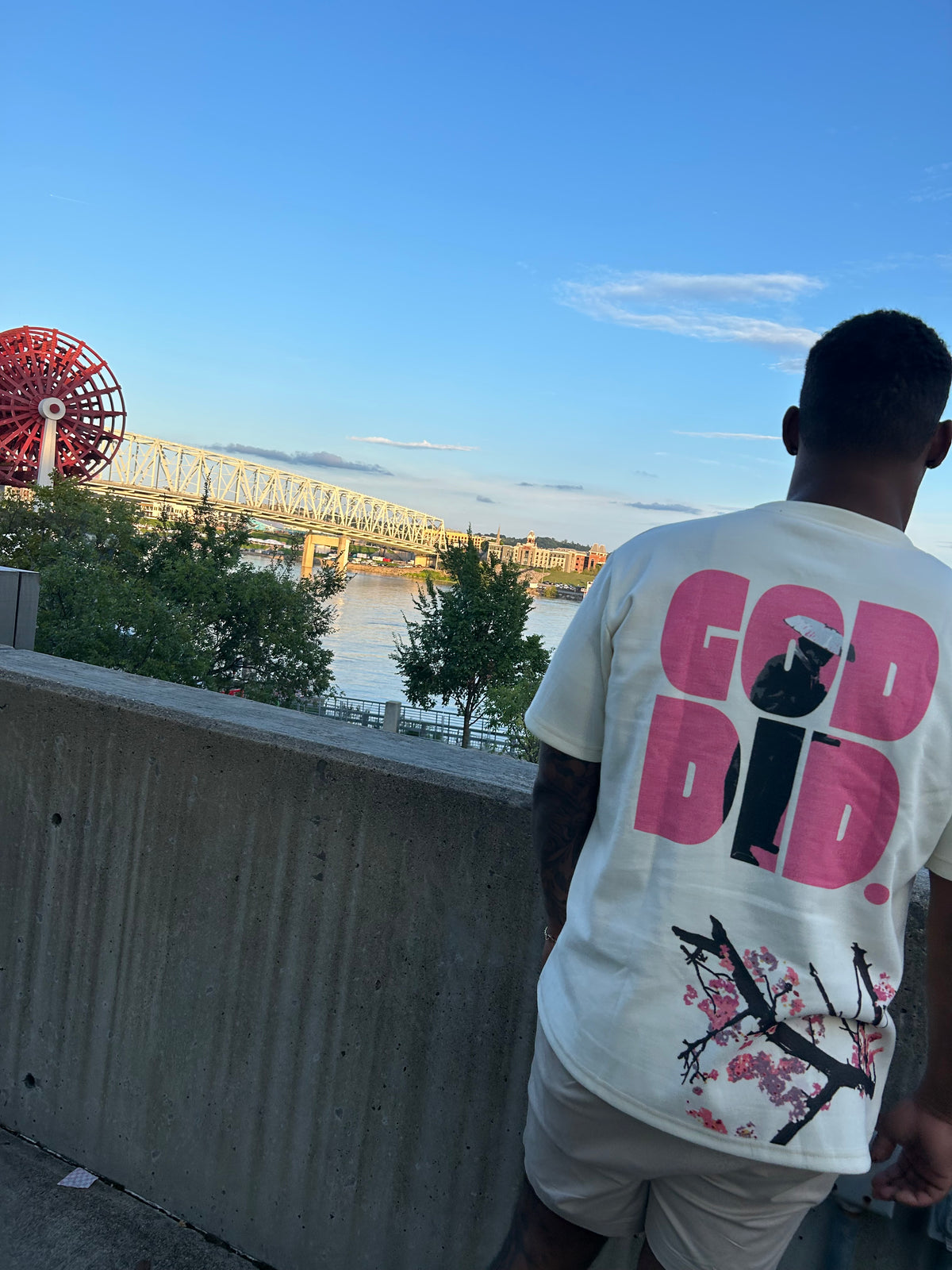 God Did Heavy T Shirt - Samurai