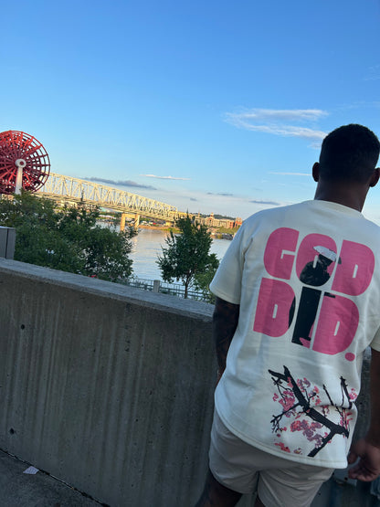 God Did Heavy T Shirt - Samurai