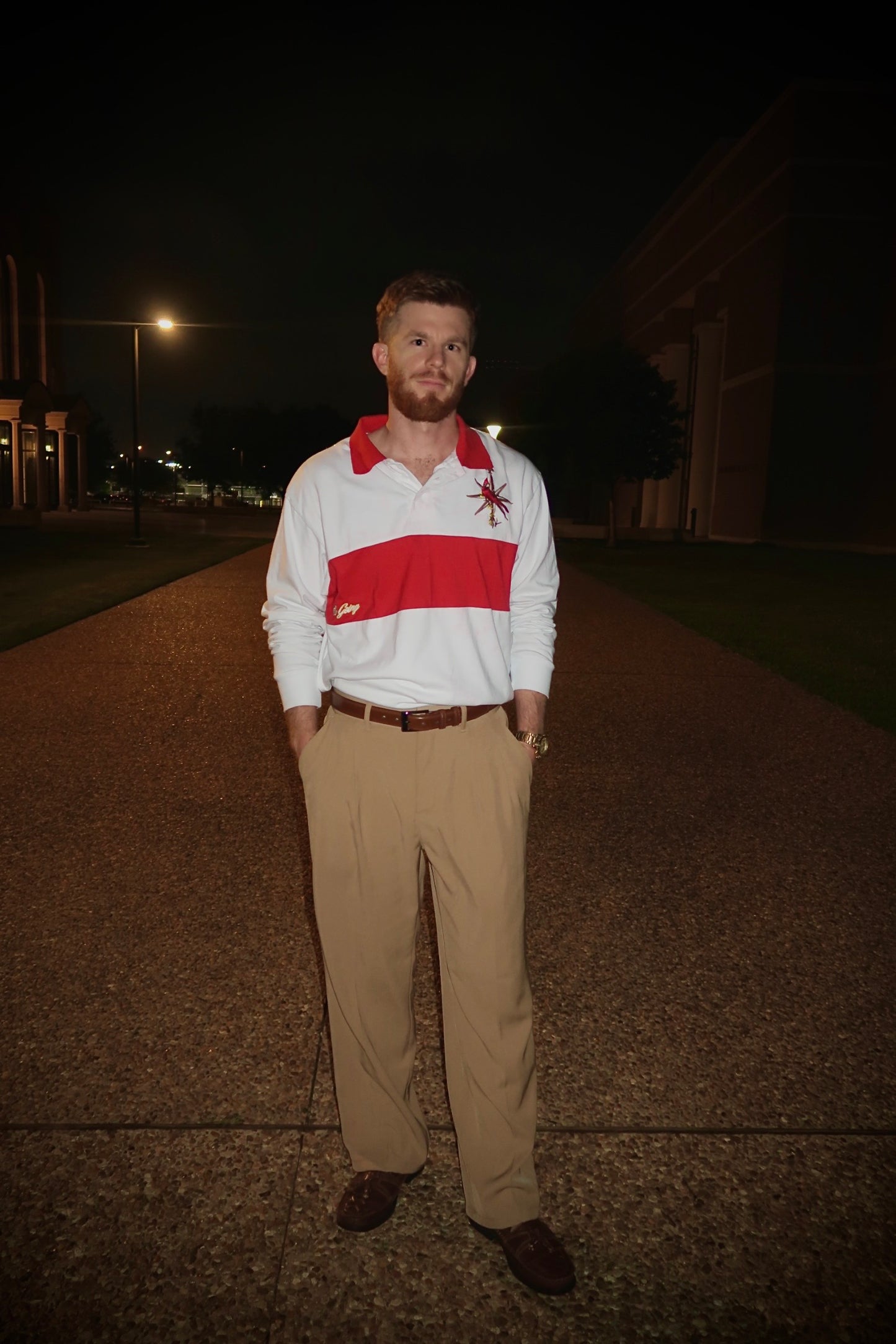 Cardinal Direction - Long Sleeve Polo