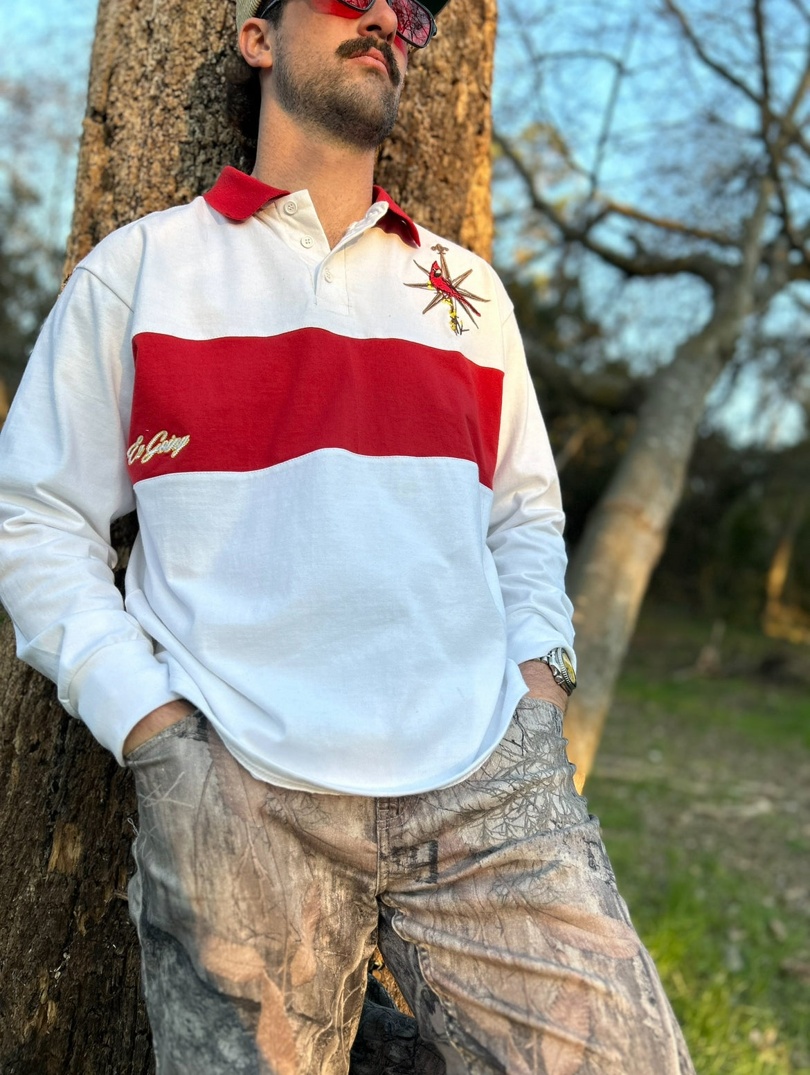 Cardinal Direction - Long Sleeve Polo