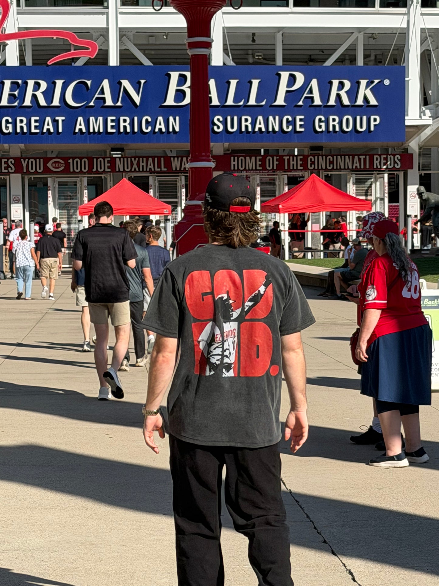 God Did Heavy T Shirt - Cincinnati