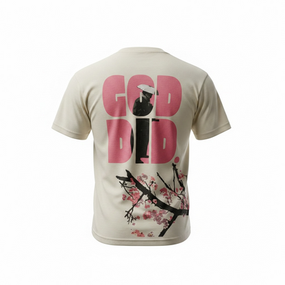 God Did Heavy T Shirt - Samurai